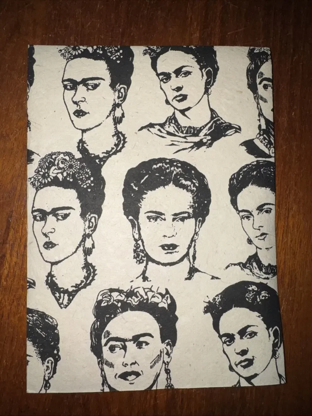 Frida Kahlo Handmade Lokta Paper Greeting Cards Set Of 8 Eco Friendly Nepal Art